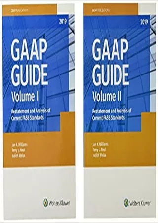 GAAP Guide 2019