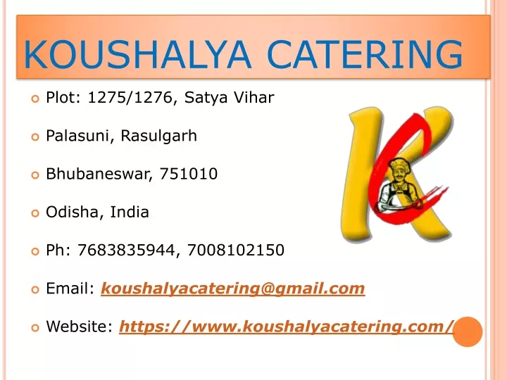 koushalya catering