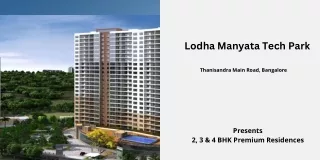 Lodha Manyata Tech Park Bangalore -E-Brochure