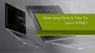 How Long Does It Take To Learn HTML_