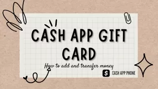 Cash App Gift Card: How To Add And Transfer Money In 2023