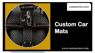 Custom Car Mats