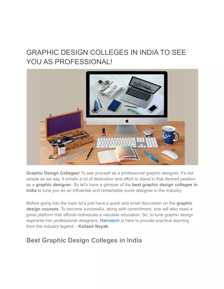 graphic design colleges in india