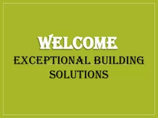welcome