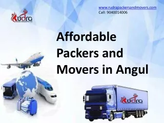 Packers and movers in Angul