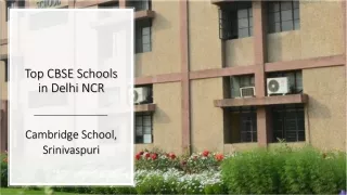 top cbse schools in delhi ncr