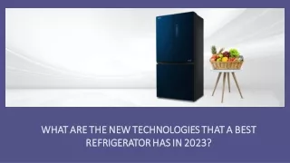 what are the new technologies that a best what