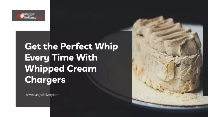 get the perfect whip every time with whipped