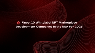 Whitelabel NFT Marketplace Development | Zodeak