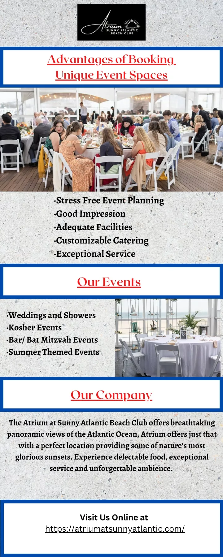 advantages of booking unique event spaces