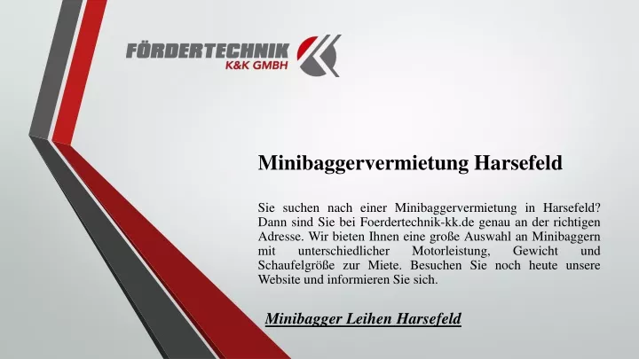 minibaggervermietung harsefeld