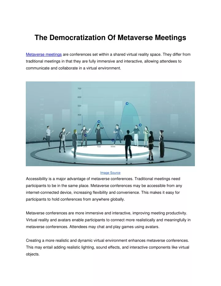 the democratization of metaverse meetings