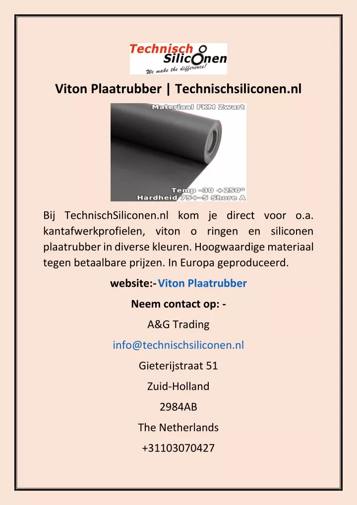 viton plaatrubber technischsiliconen nl