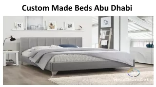 Custom Made Beds Abu Dhabi