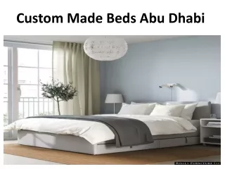 Custom Made Beds Abu Dhabi