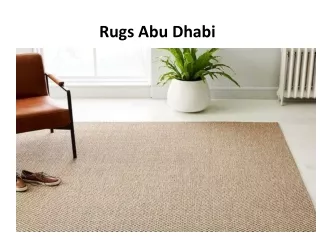 Rugs Abu Dhabi