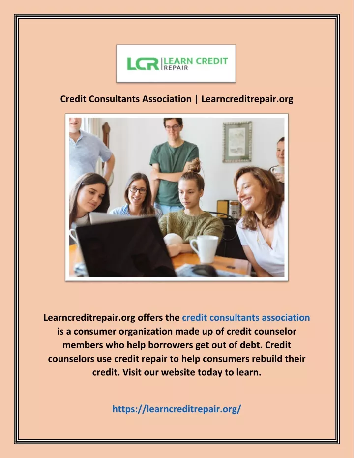 credit consultants association learncreditrepair