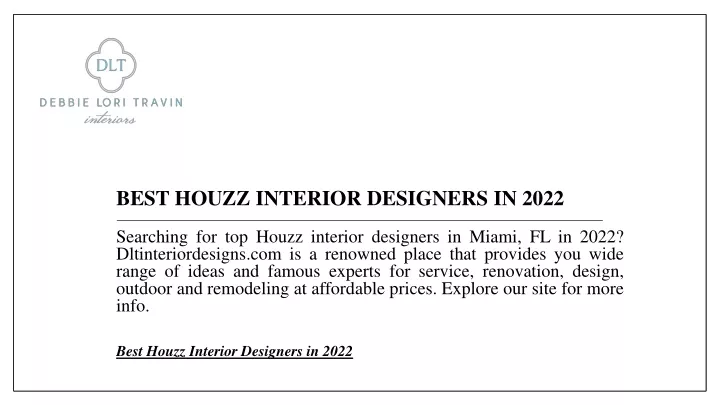 best houzz interior designers in 2022