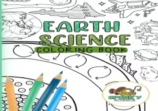 download Earth Science Coloring Book kindle