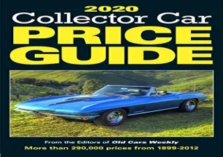 download 2020 Collector Car Price Guide (2020) free