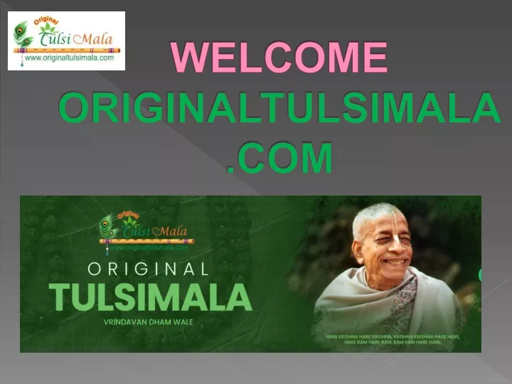 welcome originaltulsimala com