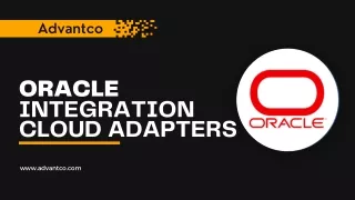 Find Oracle Integration Cloud Adapters at Advantco