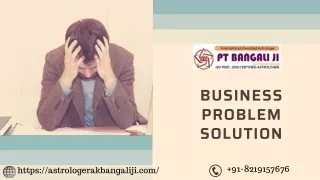 business problem solution