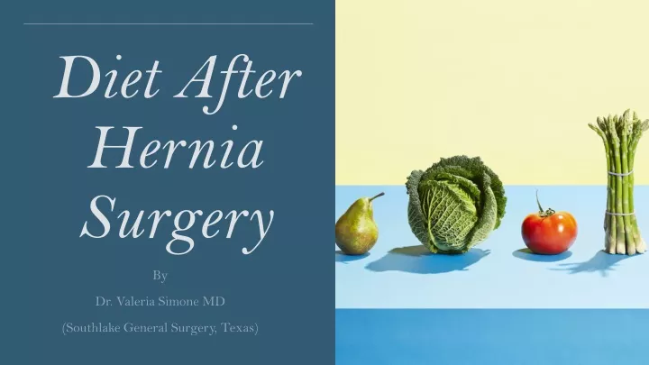 diet after hernia surgery