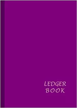 Ledger Book Income and Expense Log Book for Bookkeeping and Small Business log book