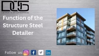Function of the Structure Steel Detailer