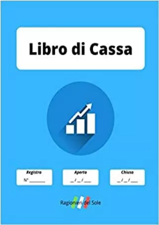 Libro di Cassa Registrare le operazioni di entrata e di uscita 150 pagine Italian