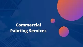 Commercial Painting Services