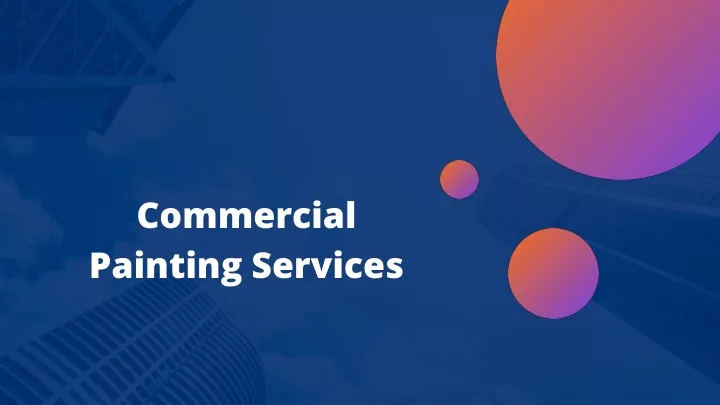 commercial painting services