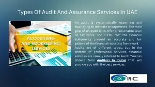 Audit Services in UAE | Alpha Equity Management Consultancy