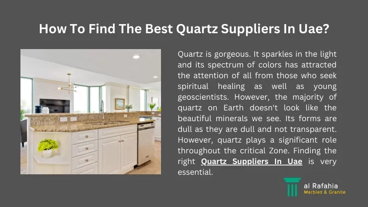 how to find the best quartz suppliers in uae