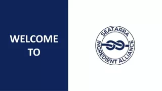 WHAT WE OFFER - Seatarra Ingredient Alliance