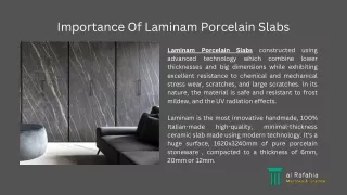 Laminam Porcelain Slabs | Al Rafahia Sharjah UAE