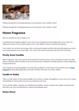 https purelyscent com blogs news why you should