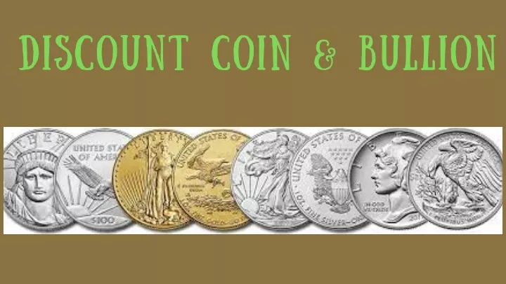 discount coin bullion