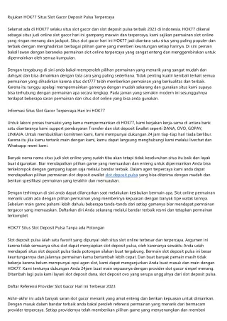 12 Tips beruntung melakukan permainan Slot deposit ovo
