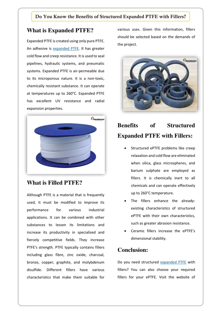 do you know the benefits of structured expanded