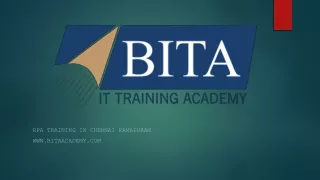 RPA Training in Chennai