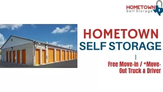 Get Business Storage in Georgetown - Hometown Self Storage