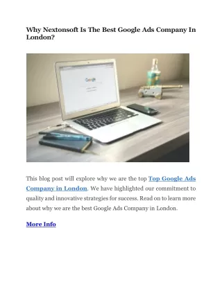 Why Nextonsoft Is The Best Google Ads Company In London.docx