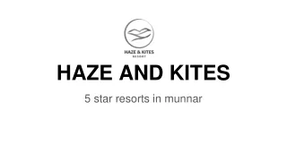 5 star resorts in Munnar