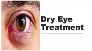 Dry Eye Treatment