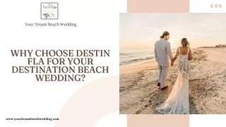 Why Choose Destin FL for Your Destination Beach Wedding