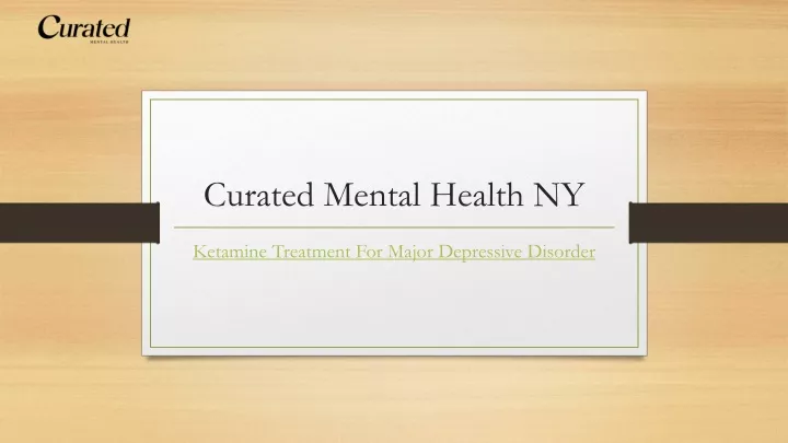 curated mental health ny