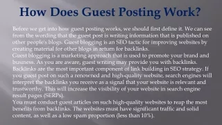 How Does Guest Posting Work By Quality Guest Post