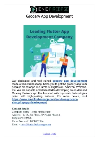 grocery app development grocery app development